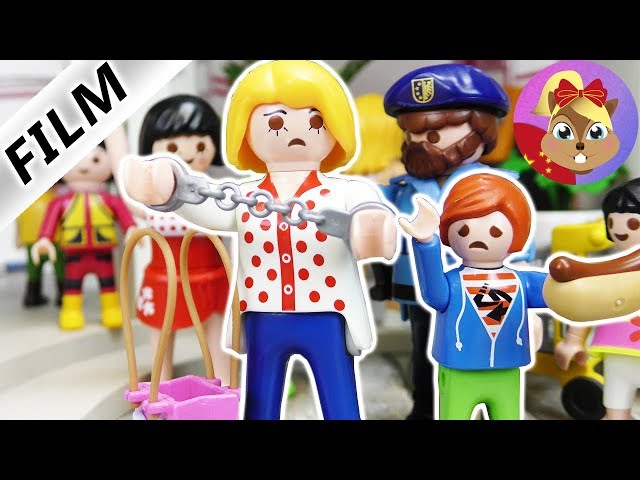 摩比游戏 Playmobil 玩偶影片 妈妈被抓了?被小偷诬陷了